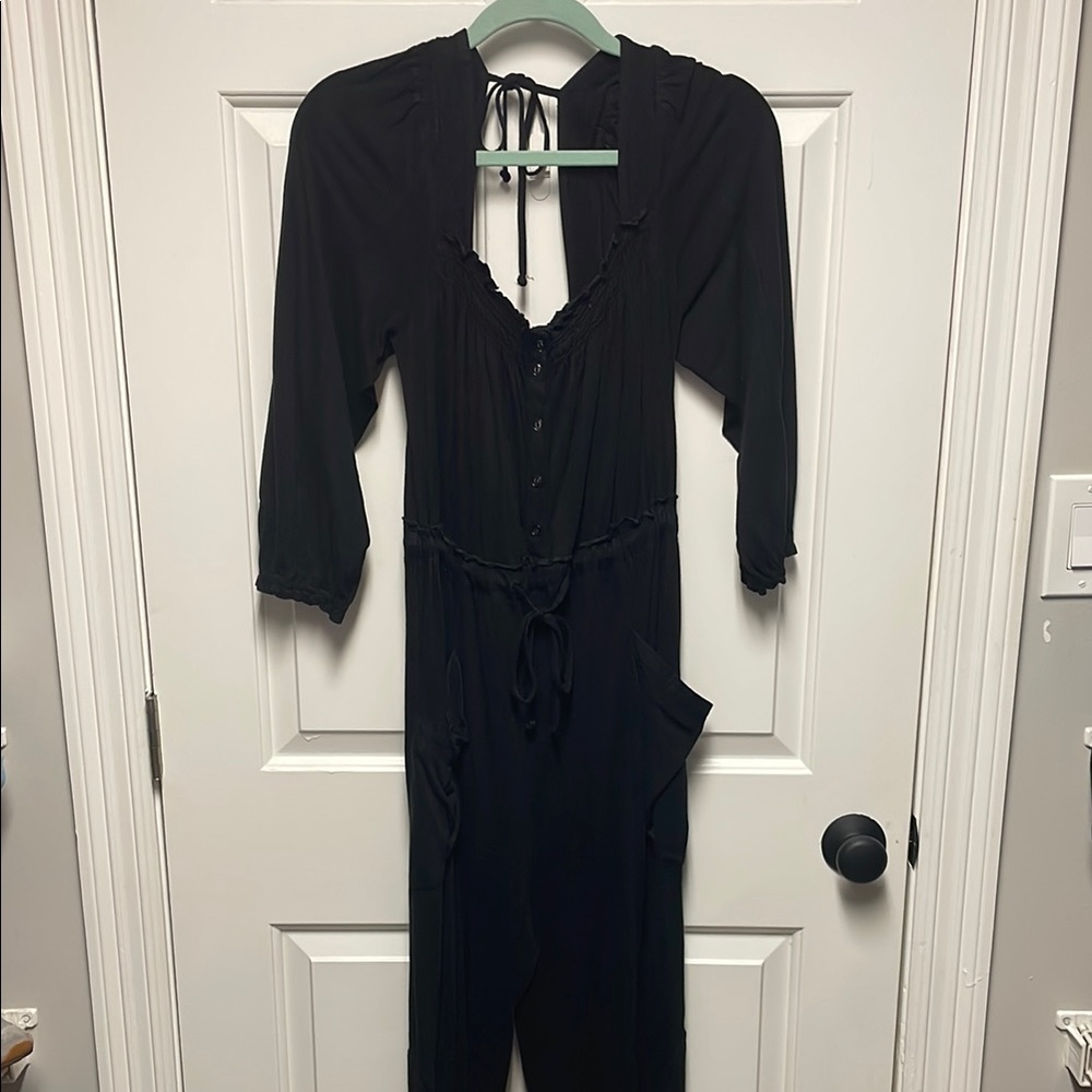 Daily Practice by Anthropologie Open-Back Jumpsuit